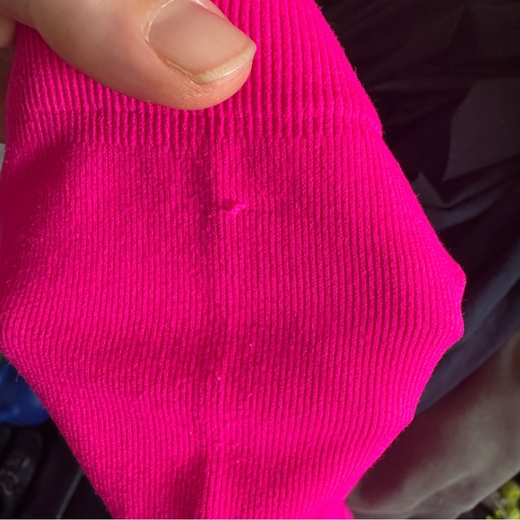 Free People Movement Hot Pink Biker Shorts - Picture 4 of 5